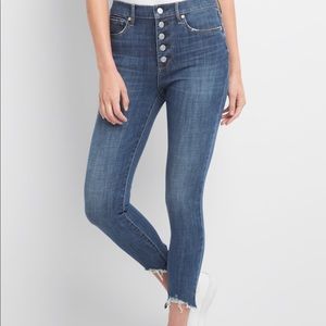 GAP high rise true skinny ankle jean 360 stretch